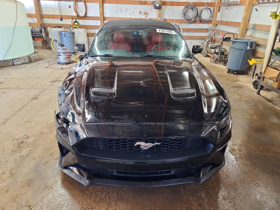 47021286 :رقم المزاد ، 1FATP8UH1J5112159 vin ، 2018 Ford Mustang مزاد بيع