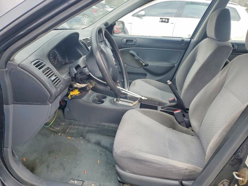 2002 Honda Civic მანქანა იყიდება აუქციონზე, vin: 2HGES164X2H938796, აუქციონის ნომერი: 45793956