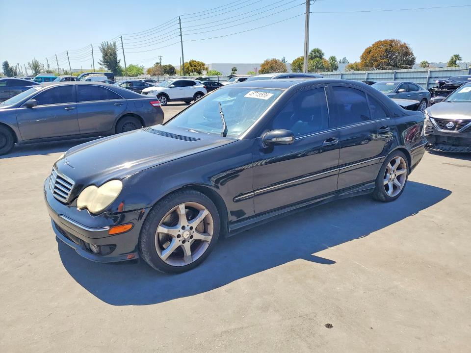 46748586 :رقم المزاد ، WDBRF52H17F884672 vin ، 2007 Mercedes-benz C 230 مزاد بيع