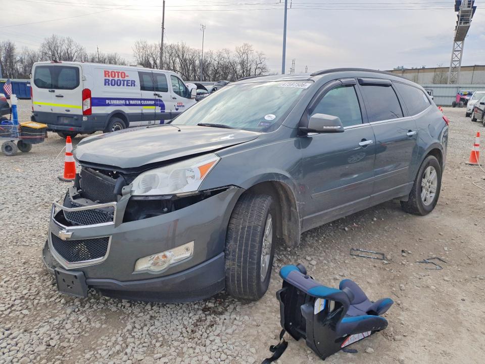 47597506 :رقم المزاد ، 1GNKVGED9BJ334045 vin ، 2011 Chevrolet Traverse مزاد بيع