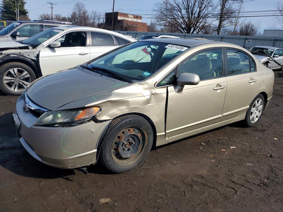 Aukcja sprzedaży 2008 Honda Civic, vin: 1HGFA16538L023042, numer aukcji: 45574336
