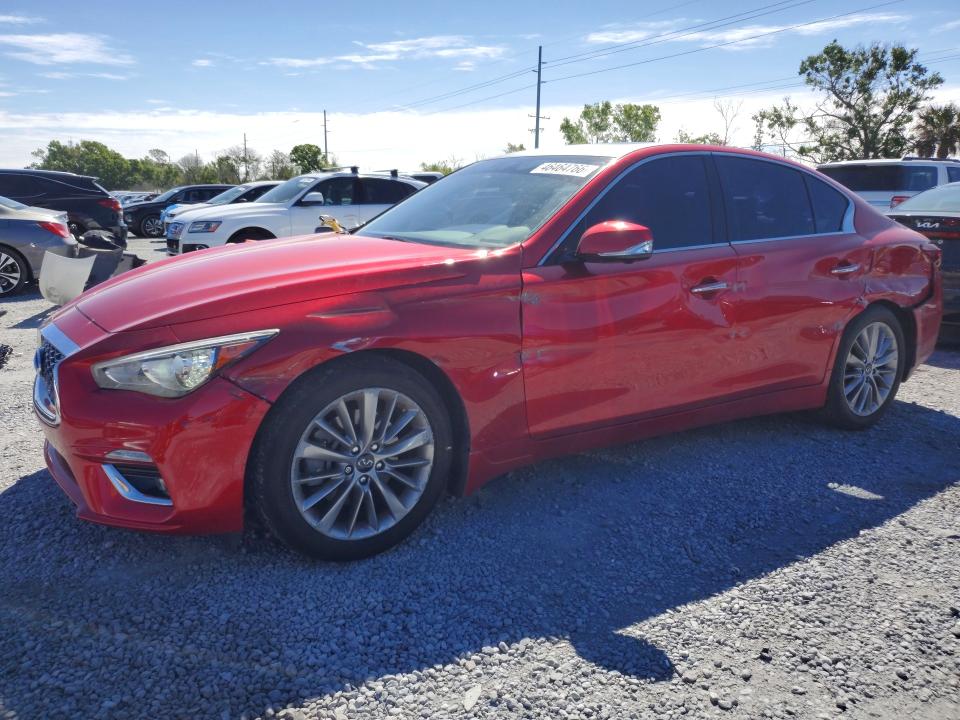 2021 Infiniti Q50 მანქანა იყიდება აუქციონზე, vin: JN1EV7BP5MM700270, აუქციონის ნომერი: 46464766
