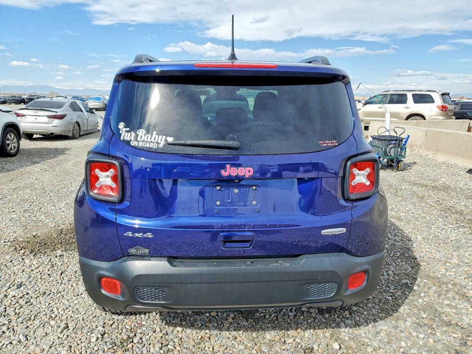 Auction sale of the 2018 Jeep Renegade, vin: ZACCJBBB3JPJ03703, lot number: 41604606