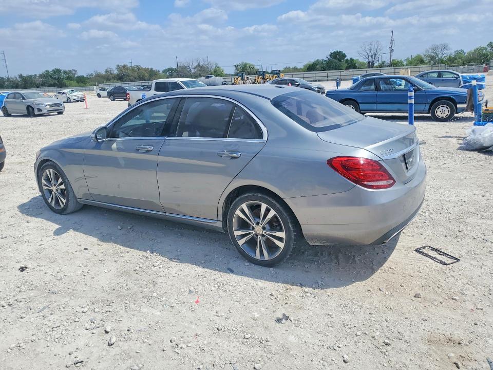 47685706 :رقم المزاد ، 55SWF4JBXFU050459 vin ، 2015 Mercedes-benz C مزاد بيع
