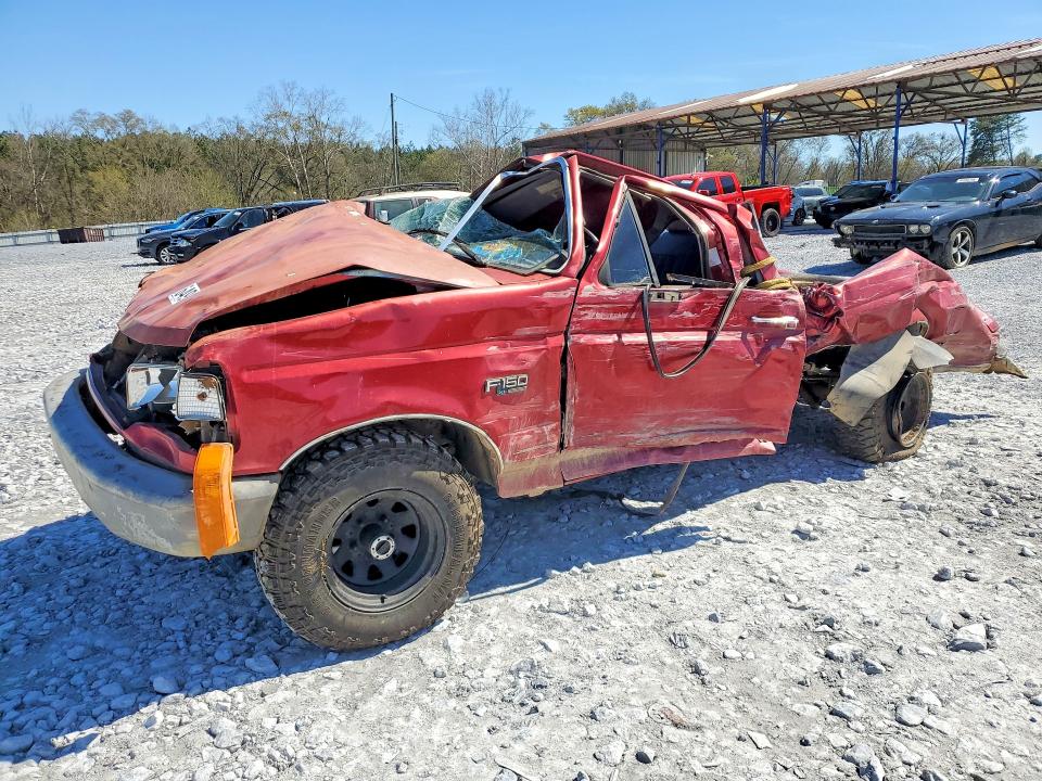 46556496 :رقم المزاد ، 1FTEF14Y6TLA50432 vin ، 1996 Ford F150 مزاد بيع