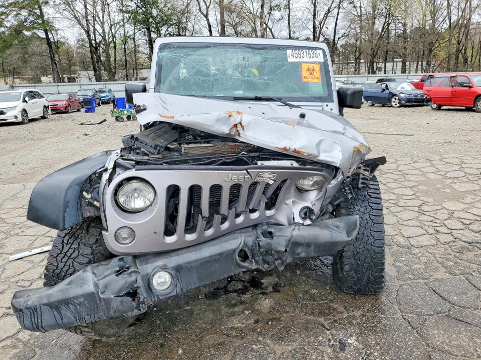 Продажа на аукционе авто 2017 Jeep Wrangler, vin: 1C4GJWAG1HL576703, номер лота: 45931636