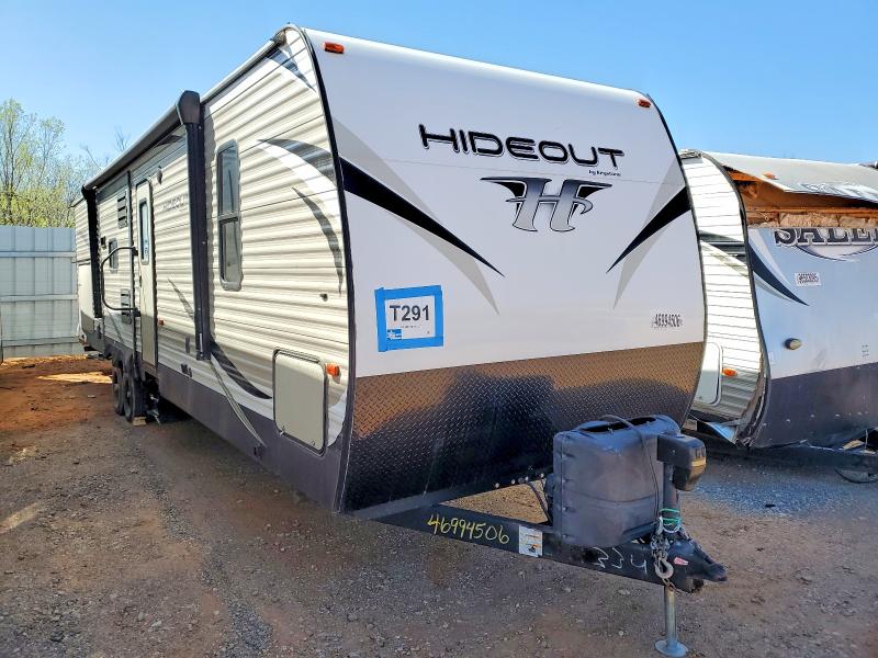 46994506 :رقم المزاد ، 4YDT32B26K7243334 vin ، 2019 Keystone Hideout مزاد بيع