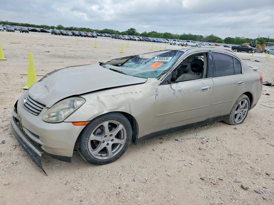2003 Infiniti G35 მანქანა იყიდება აუქციონზე, vin: JNKCV51E73M303990, აუქციონის ნომერი: 47600536