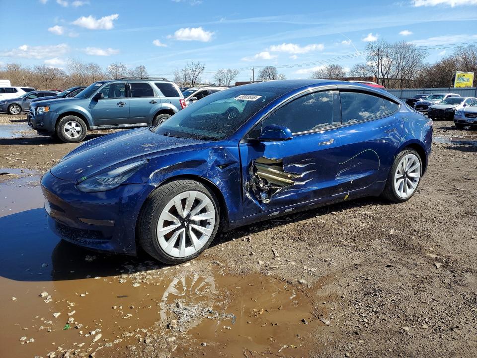 Продажа на аукционе авто 2021 Tesla Model 3, vin: 5YJ3E1EB1MF859751, номер лота: 45503646