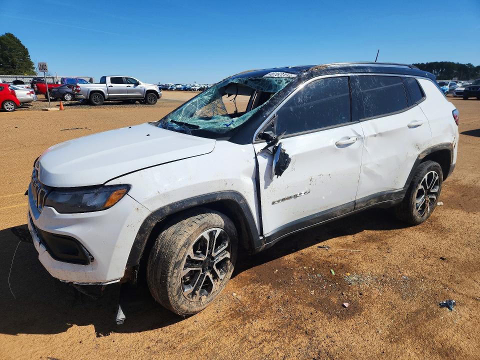 46163316 :رقم المزاد ، 3C4NJDCB0NT144794 vin ، 2022 Jeep Compass مزاد بيع