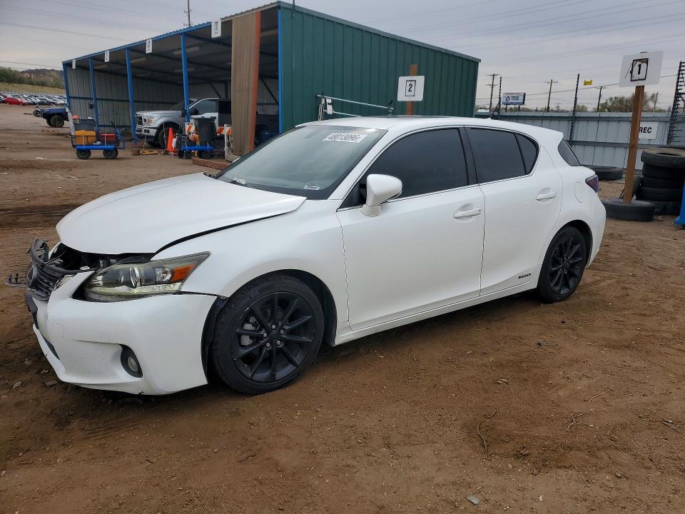 48013096 :رقم المزاد ، JTHKD5BH1D2170762 vin ، 2013 Lexus Ct 200h مزاد بيع