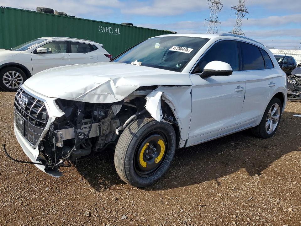 Продажа на аукционе авто 2021 Audi Q5, vin: WA1CAAFY5M2013554, номер лота: 47288466