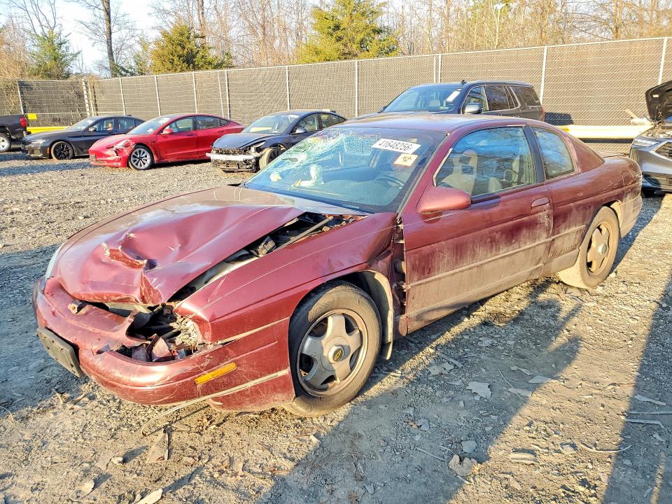 41648256 :رقم المزاد ، 2G1WX12K0X9137281 vin ، 1999 Chevrolet Monte Carlo مزاد بيع