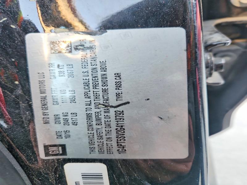 Aukcja sprzedaży 2016 Buick Verano, vin: 1G4PT5SV2G4119792, numer aukcji: 45868456