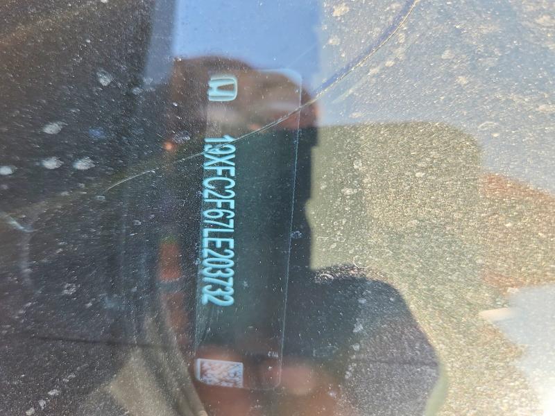 Aukcja sprzedaży 2020 Honda Civic, vin: 19XFC2F67LE203732, numer aukcji: 47277726