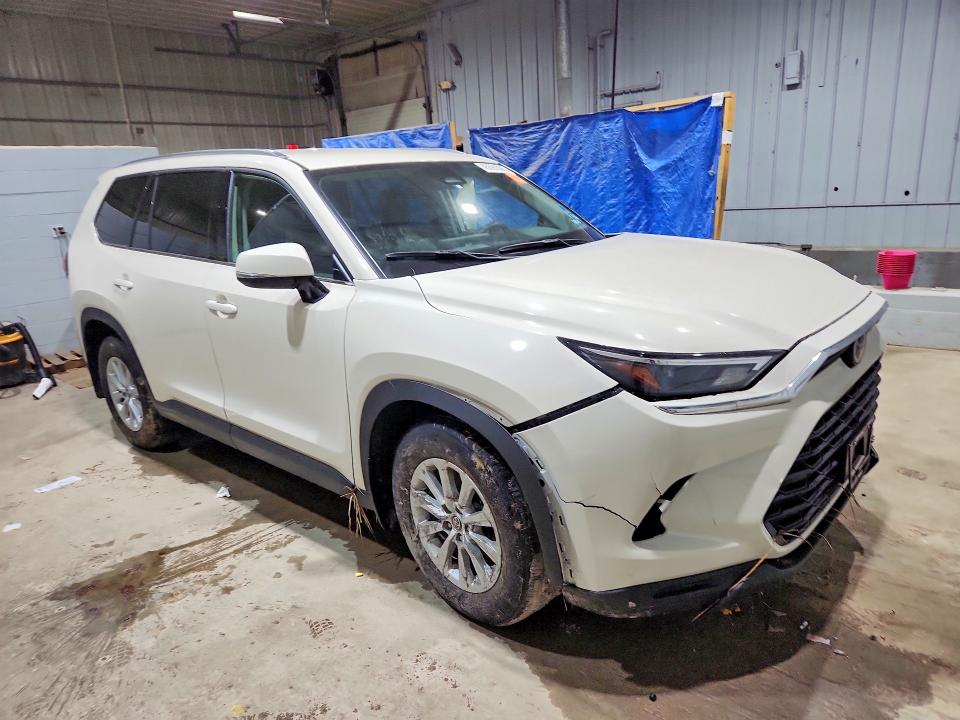 2024 Toyota Grand Highlander მანქანა იყიდება აუქციონზე, vin: 5TDAAAB51RS033809, აუქციონის ნომერი: 45591006