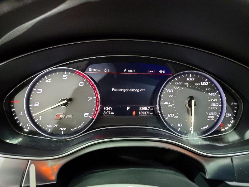 46833786 :رقم المزاد ، WAUH2AFC9GN115548 vin ، 2016 Audi S6 مزاد بيع