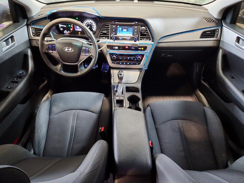 2017 Hyundai Sonata მანქანა იყიდება აუქციონზე, vin: 5NPE24AF7HH483317, აუქციონის ნომერი: 45821956