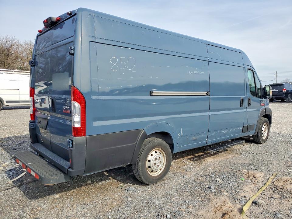 2020 Ram Promaster 3500 მანქანა იყიდება აუქციონზე, vin: 3C6URVJG2LE142319, აუქციონის ნომერი: 45506826