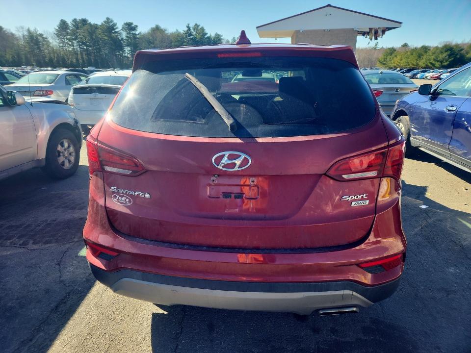 2017 Hyundai Santa Fe Sport მანქანა იყიდება აუქციონზე, vin: 5XYZTDLB7HG394959, აუქციონის ნომერი: 47783266