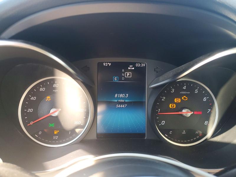46951796 :رقم المزاد ، W1KWF8DB2LR598262 vin ، 2020 Mercedes-benz C مزاد بيع