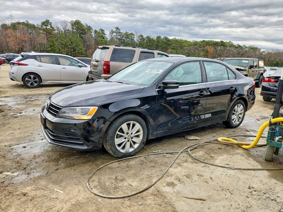 2015 Volkswagen Jetta მანქანა იყიდება აუქციონზე, vin: 3VWD17AJ1FM357222, აუქციონის ნომერი: 45823766