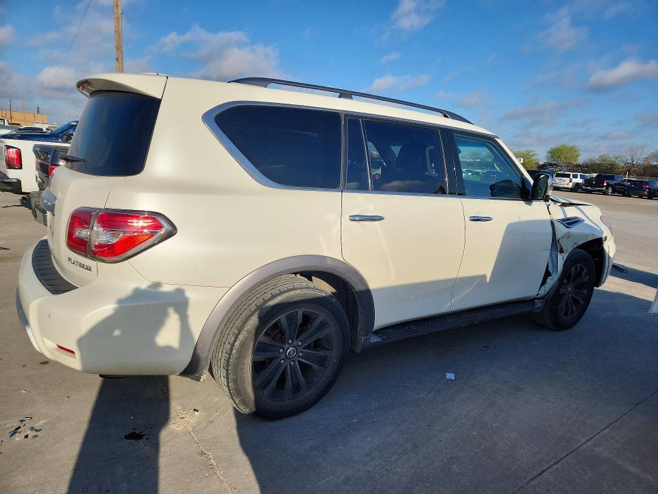 2017 Nissan Armada მანქანა იყიდება აუქციონზე, vin: JN8AY2ND1H9003683, აუქციონის ნომერი: 45774296