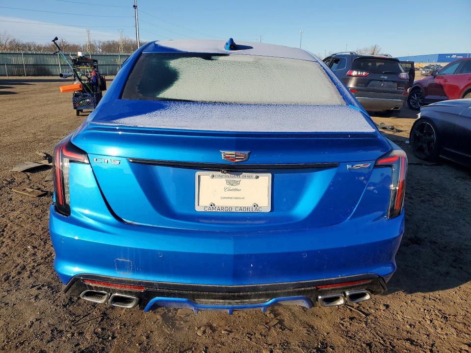 2024 Cadillac Ct5-v მანქანა იყიდება აუქციონზე, vin: 1G6DR5RW8R0132211, აუქციონის ნომერი: 79546465