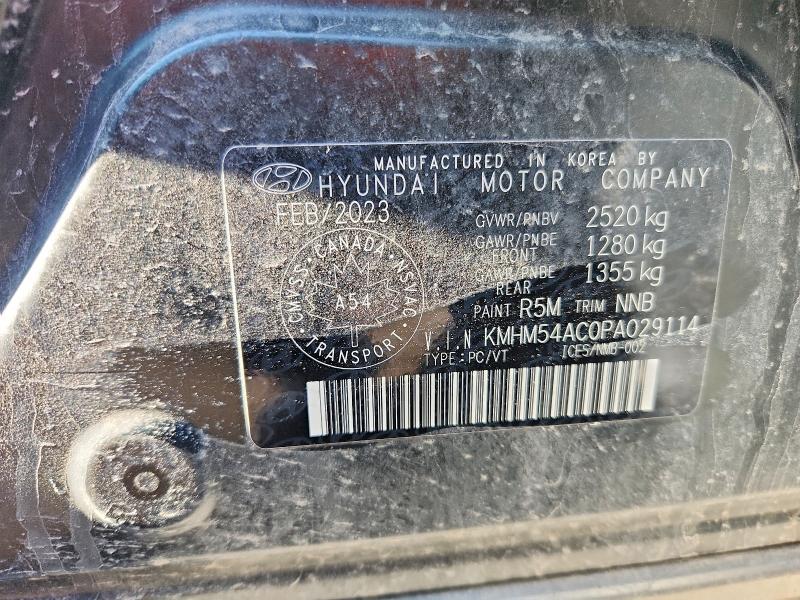Продажа на аукционе авто 2023 Hyundai Ioniq 6, vin: KMHM54AC0PA029114, номер лота: 47978576
