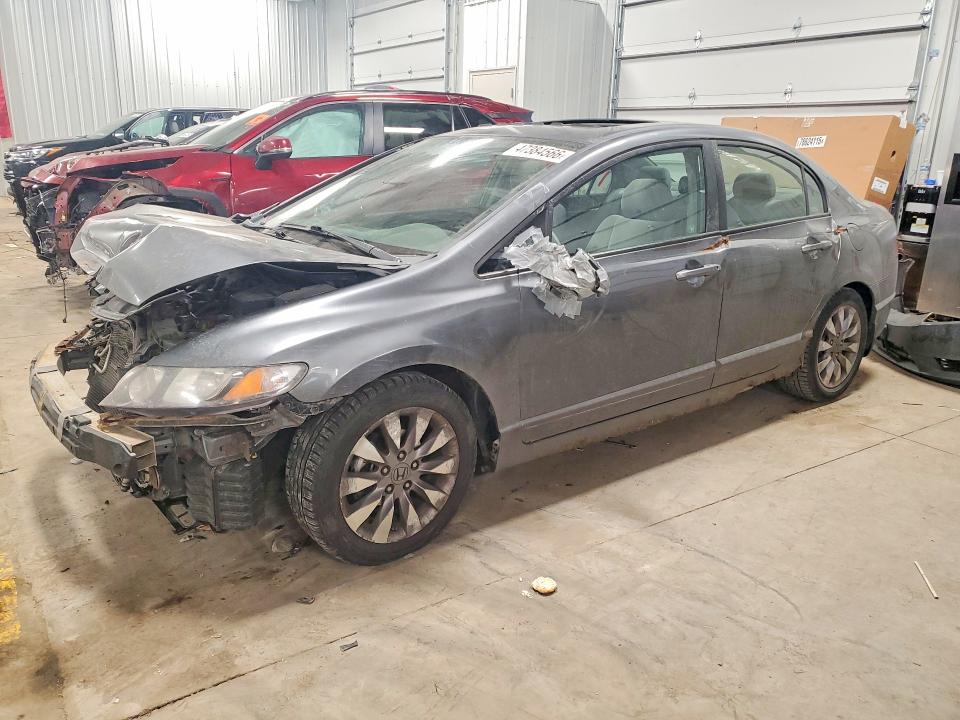 2009 Honda Civic მანქანა იყიდება აუქციონზე, vin: 1HGFA15859L007972, აუქციონის ნომერი: 47384566