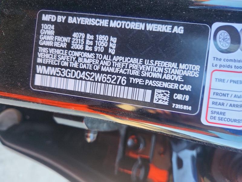 Продаж на аукціоні авто 2025 Mini Cooper, vin: WMW53GD04S2W65276, номер лоту: 46762126