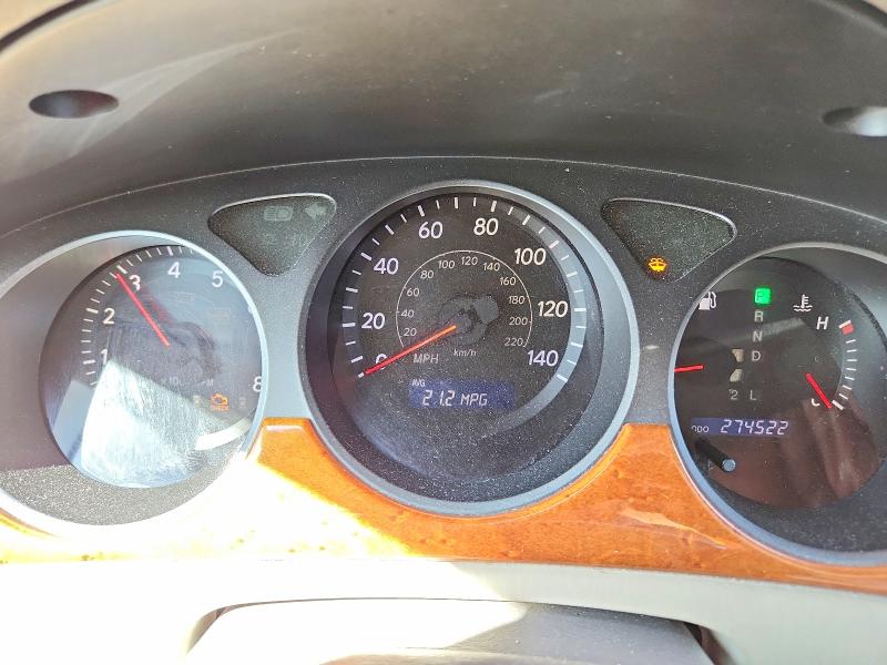 2005 Lexus Es 330 მანქანა იყიდება აუქციონზე, vin: JTHBA30G655058577, აუქციონის ნომერი: 47275306