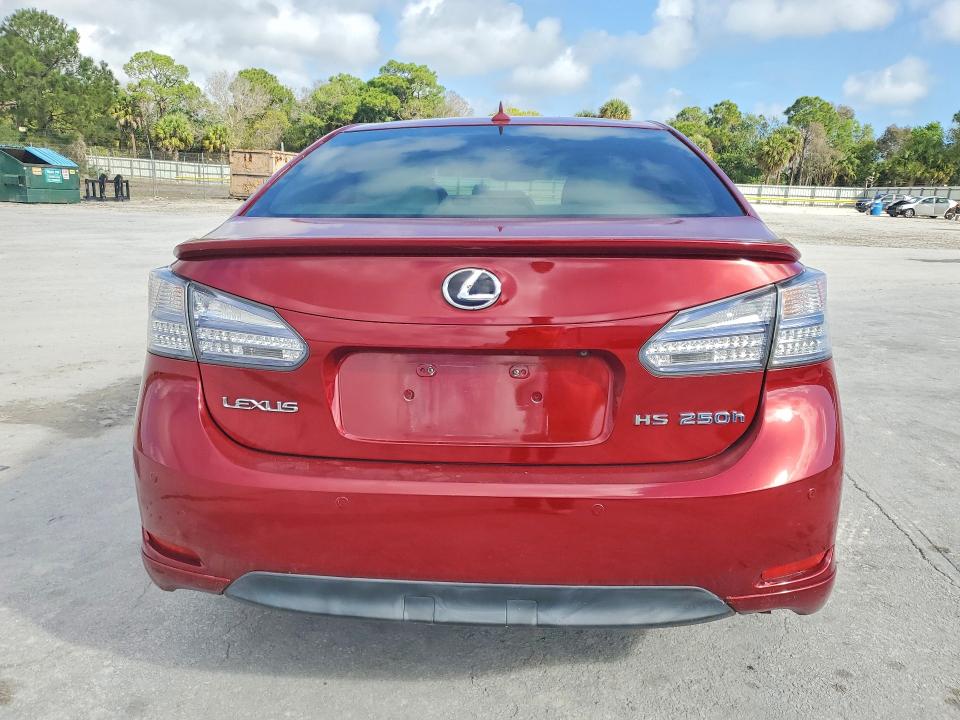 Продажа на аукционе авто 2010 Lexus Hs 250h, vin: JTHBB1BAXA2012787, номер лота: 41692106