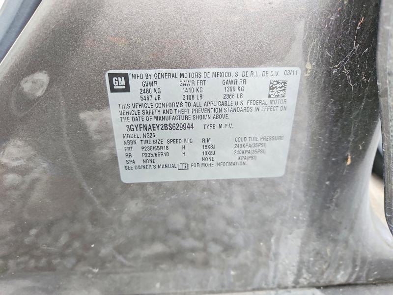 Продаж на аукціоні авто 2011 Cadillac Srx, vin: 3GYFNAEY2BS629944, номер лоту: 79119715