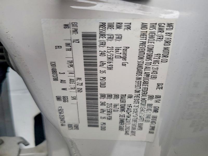 Продажа на аукционе авто 2014 Ford Focus, vin: 1FADP3K2XEL392445, номер лота: 47459206