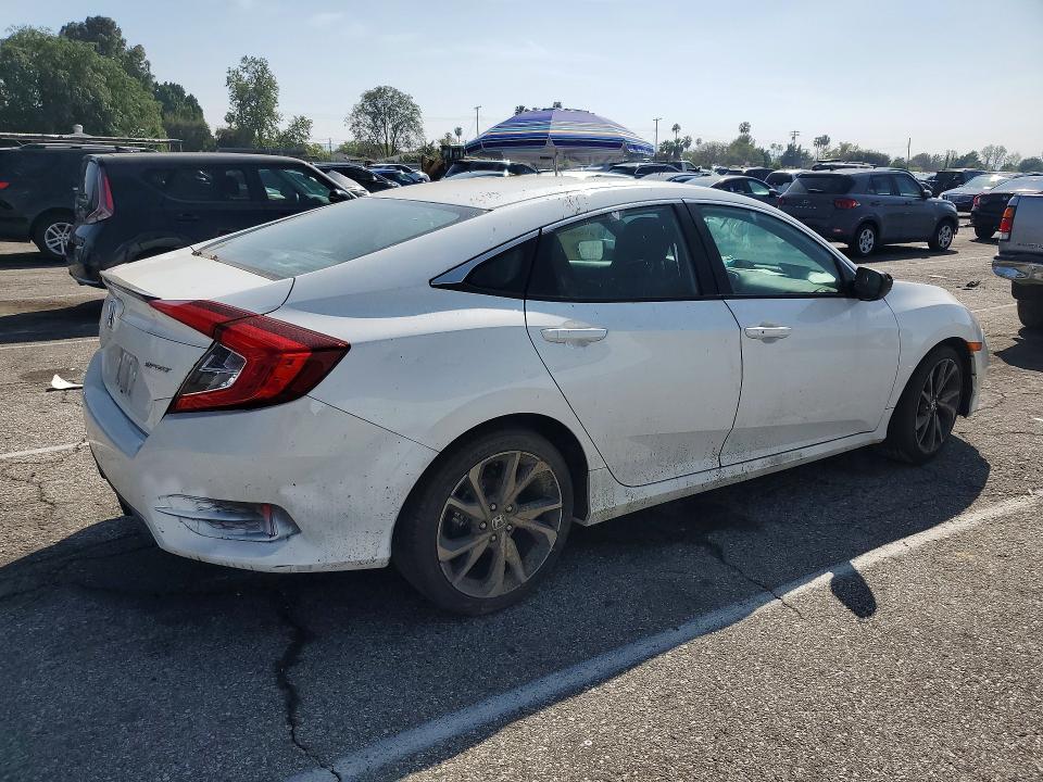 47124836 :رقم المزاد ، 2HGFC2F86MH517980 vin ، 2021 Honda Civic مزاد بيع