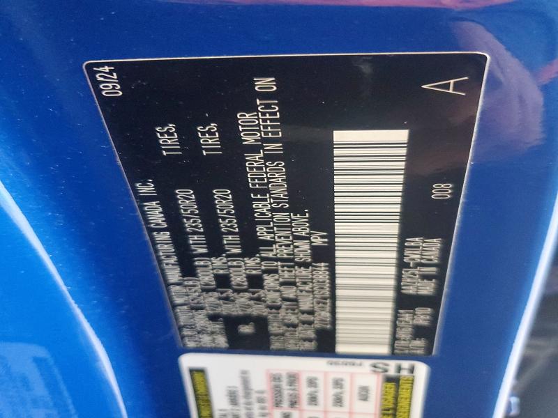 41785196 :رقم المزاد ، 2T2GKCEZ1SC038844 vin ، 2025 Lexus Nx 350h مزاد بيع