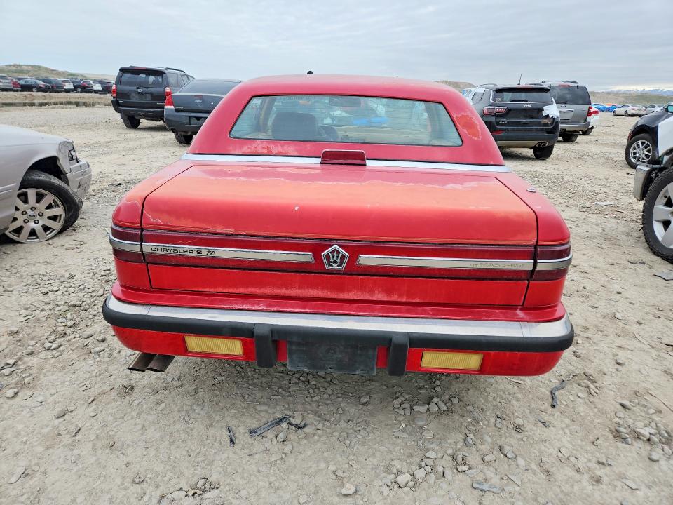 46246436 :رقم المزاد ، ZC2FP110XKB200749 vin ، 1989 Chrysler Tc مزاد بيع