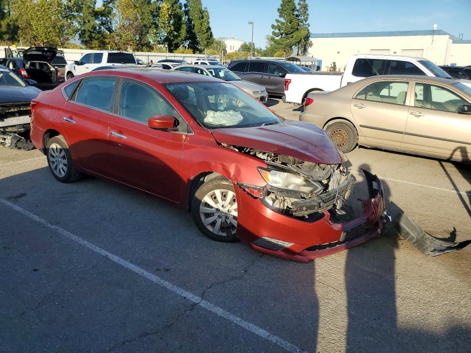 2016 Nissan Sentra მანქანა იყიდება აუქციონზე, vin: 3N1AB7AP6GL666573, აუქციონის ნომერი: 53667046