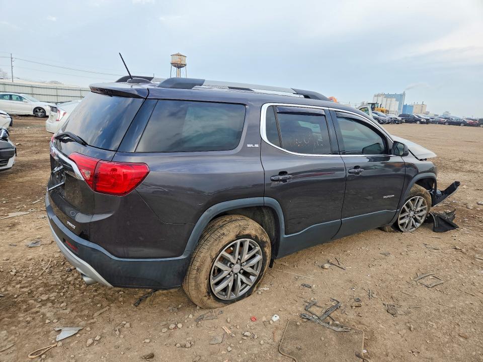 48267906 :رقم المزاد ، 1GKKNSLS9HZ286445 vin ، 2017 Gmc Acadia مزاد بيع
