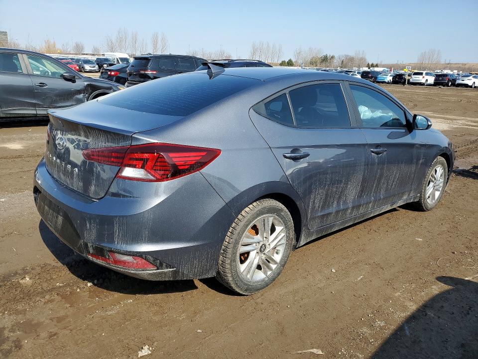 2019 Hyundai Elantra Preferred 4d მანქანა იყიდება აუქციონზე, vin: KMHD84LF9KU808792, აუქციონის ნომერი: 41739866