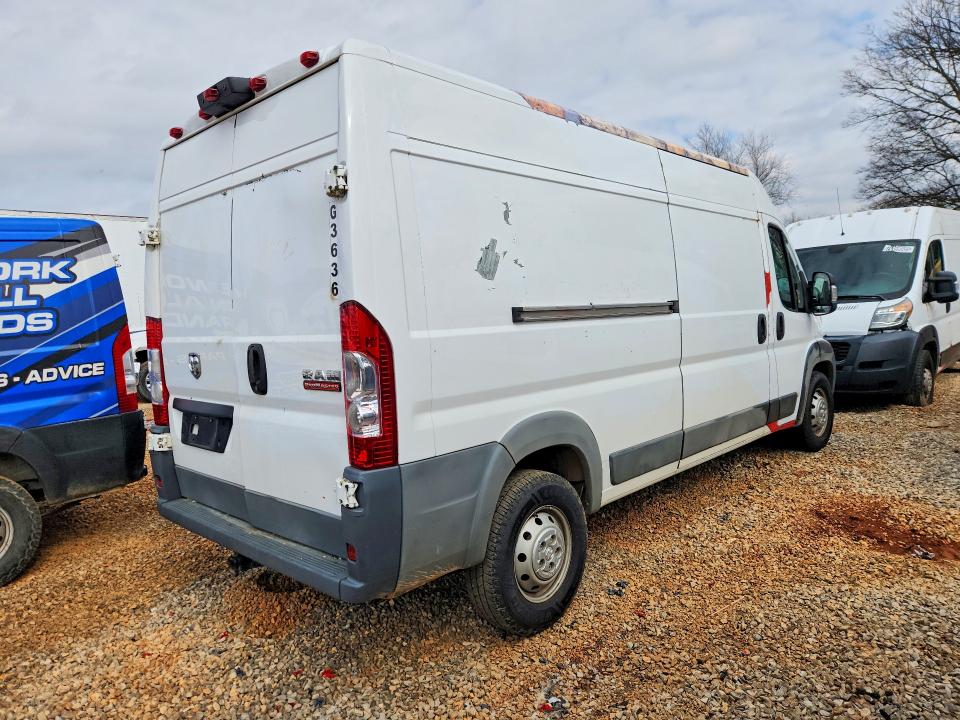 76585155 :رقم المزاد ، 3C6TRVDG0JE147748 vin ، 2018 Ram Promaster مزاد بيع