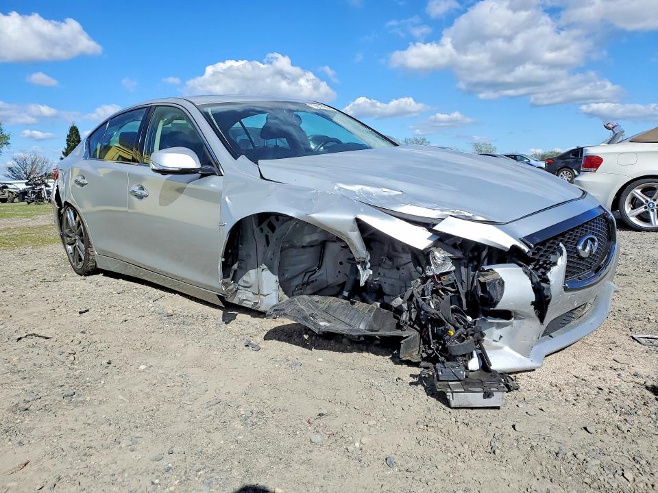 2014 Infiniti Q50 Hybrid მანქანა იყიდება აუქციონზე, vin: JN1AV7AP7EM691024, აუქციონის ნომერი: 79618805
