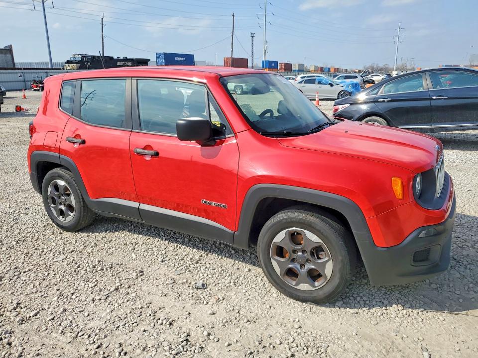 47815476 :رقم المزاد ، ZACCJAAHXFPC08233 vin ، 2015 Jeep Renegade مزاد بيع