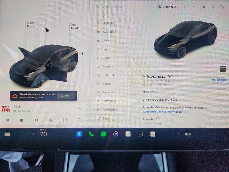 Продажа на аукционе авто 2021 Tesla Model Y, vin: 5YJYGDEE5MF078193, номер лота: 79076865