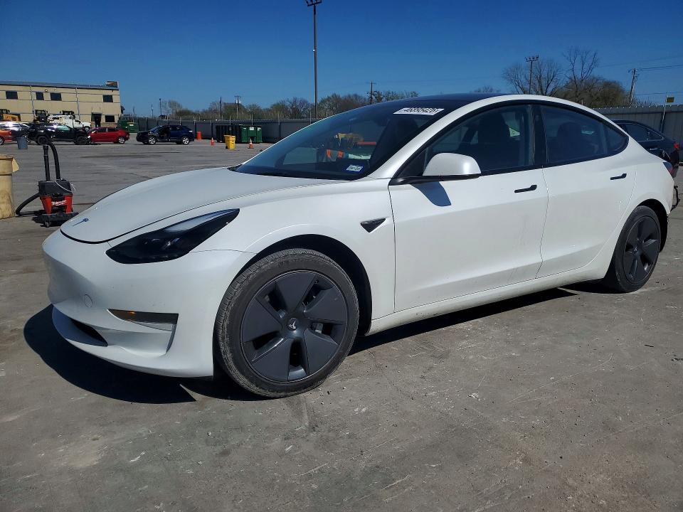 2023 Tesla Model 3 მანქანა იყიდება აუქციონზე, vin: 5YJ3E1EA6PF587483, აუქციონის ნომერი: 46895426