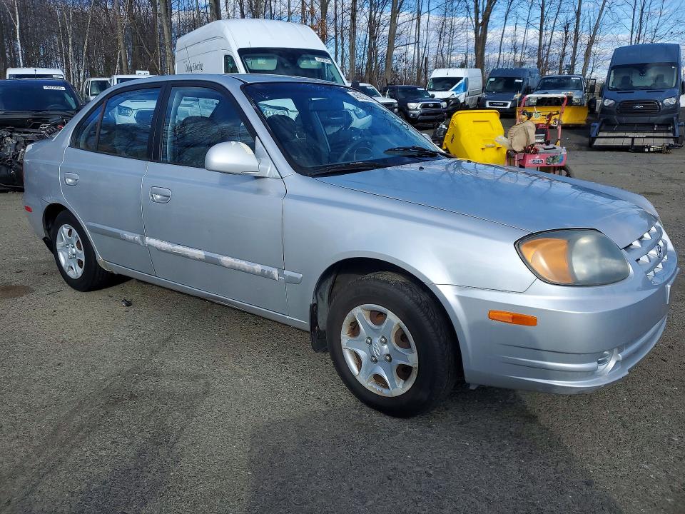 Auction sale of the 2005 Hyundai Accent, vin: KMHCG45CX5U598645, lot number: 45923056