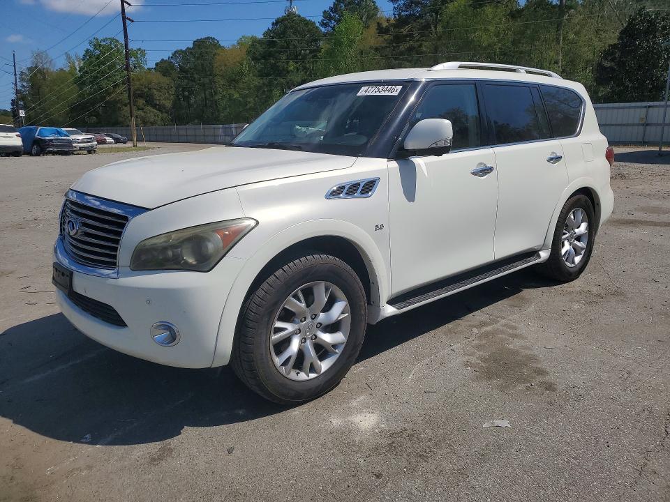 47753446 :رقم المزاد ، JN8AZ2NE1E9064369 vin ، 2014 Infiniti Qx80 مزاد بيع