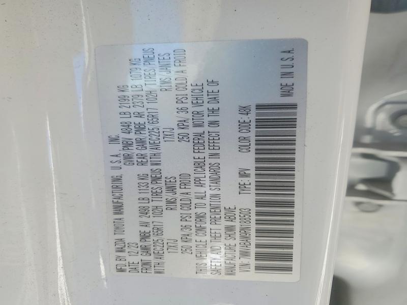 Продаж на аукціоні авто 2024 Mazda Cx-50, vin: 7MMVABAM9RN188503, номер лоту: 45792366