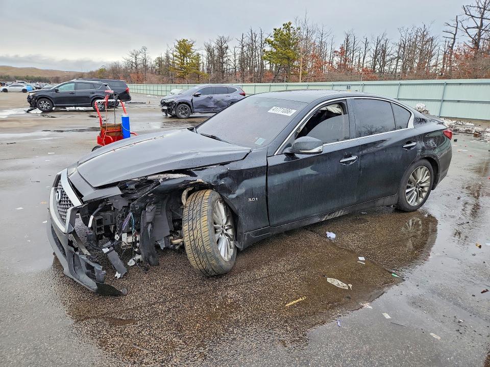 41771086 :رقم المزاد ، JN1EV7AR7JM440436 vin ، 2018 Infiniti Q50 مزاد بيع